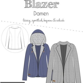 Papierschnittmuster Fadenkäfer - (Sweat-) Blazer -...