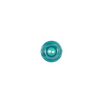 Blusenknopf - 13mm Durchmesser - mit Reliefkante - Mint...