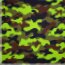 Baumwoll-Sweat - Camouflage/Pixel - neongr&uuml;n/braun/oliv/navy