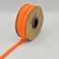 W&auml;schegummi mit Falz - 20 mm breit - orange