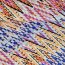 Viskose-Webware - diagonale Elipsen - pink/lila/apricot/royalblau/creme