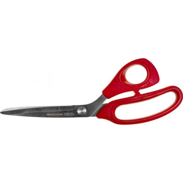 Schneiderschere - Professional - 24 cm lang - rot