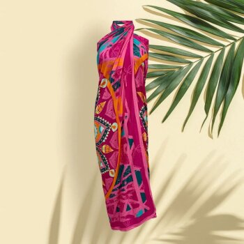 Viskose Voile - Beach Collection - Pareo Panel -...