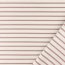 Baumwolljersey - Mini Breton Streifen - Rosa auf Off-White ( 1 St&uuml;ck = 2,5 Meter )