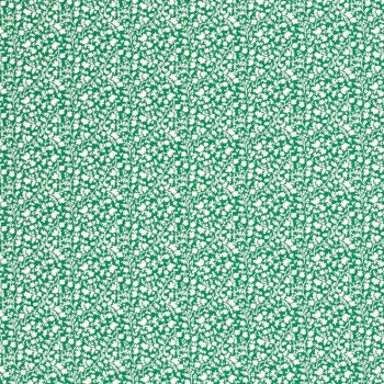 Viskose Webware - Streublumen - grün/weiß
