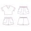 Atelier Jupe - Top &amp; Short Billie&amp;Finn - EN/F/NL Pattern