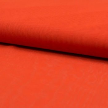 Polyester-Voile de Luxe - Webware - uni - orange