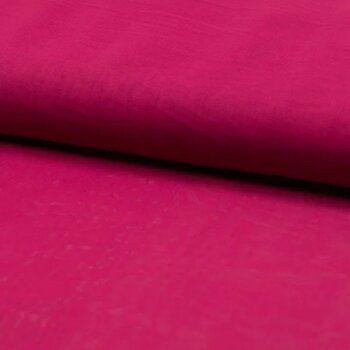 Polyester-Voile de Luxe - Webware - uni - fuchsia