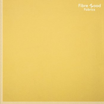 Fibre Mood - Baumwoll-Seersucker - uni - lemon yellow