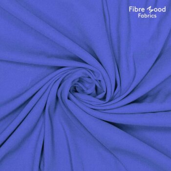 Fibre Mood - Viskose-Satin mit Elasthan - Royalblau