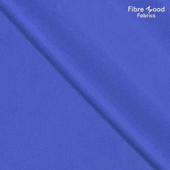 Fibre Mood - Viskose-Satin mit Elasthan - Royalblau