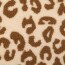 Mantel-Teddypl&uuml;sch - Leopard - Beige/Braun