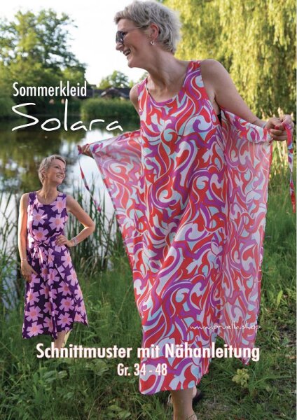 Papierschnittmuster - Pr&uuml;lla - Sommerkleid Solara