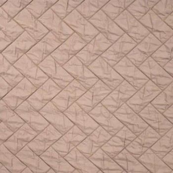 Leichter Steppstoff Diagonal Quilted - Karly - uni - taupe