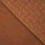 Leichter Steppstoff Diagonal Quilted - Karly - uni - choco