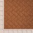 Leichter Steppstoff Diagonal Quilted - Karly - uni - choco