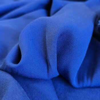 Viskose-Twill uni - royalblau