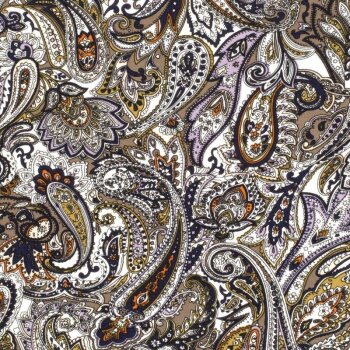 Travel-Viskose-Jersey - Paisley -...