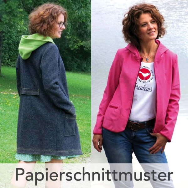 Papierschnittmuster Freuleins - Jacke Eliza Gr. S - XXL