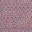 Jacquard-Webstoff Zick-Zack mit leichtem Glitzer - Rot/Violett/Apricot