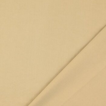 Rest = 1,00 m* Baumwoll-Popeline stone washed uni - beige