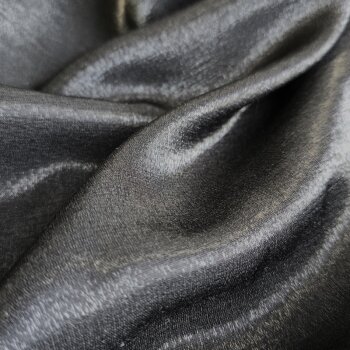 Toptex Satin-Webware mit Glanz-Au&szlig;enseite - schwarz