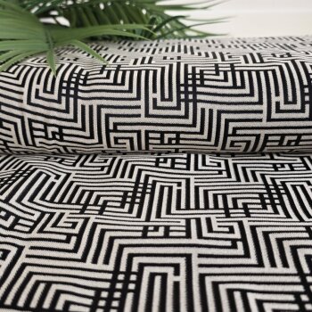 Toptex Viskose-Jacquard mit Elasthan - Labyrinth -...