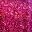 Polyester-Satin-Webware - Flowers - pink/flieder/lila