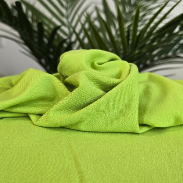 Rest = 2,2m* Viskose-Elastic-Jersey - Lime