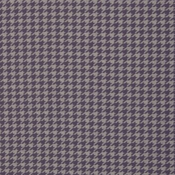 Baumwoll-Jacquard-Jersey - Xaver - Hahnentritt - violett