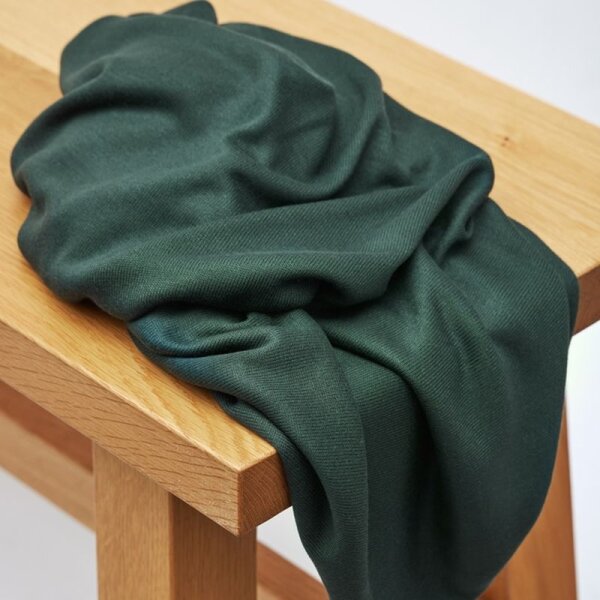 Rest = 0,90 m*  meetMilk - Soft Lima Knit - Deep Green