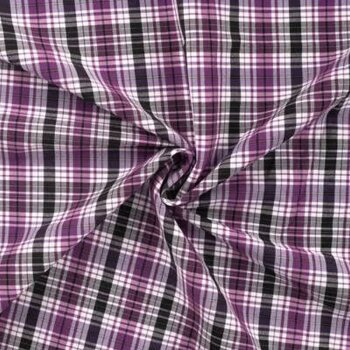 Hosen-/Rockstoff Bengaline - Checks -...