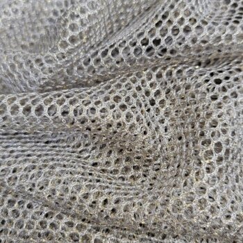 Netzstoff / Mesh - gold Lurex *´Made in Italy*