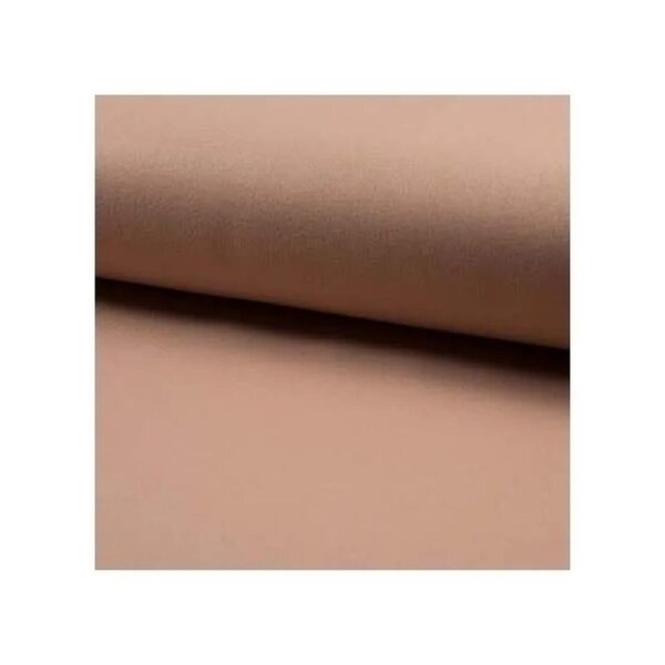 Jacken/Mantelstoff Velours &quot;Robia&quot; - dusty nude