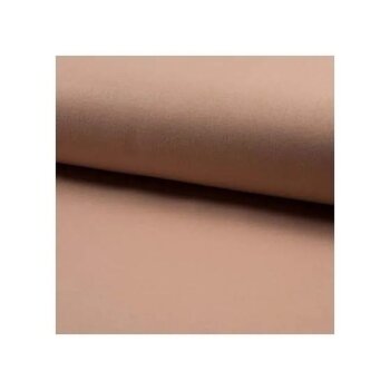 Jacken/Mantelstoff Velours "Robia" - dusty nude