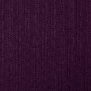 Strickjeresy &quot;Florenz&quot; - Rippe- mit Lochmuster - purple