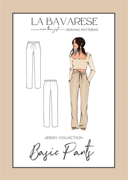 ebook-Schnittmuster Basic Pants Gr. 32-50 | La Bavarese