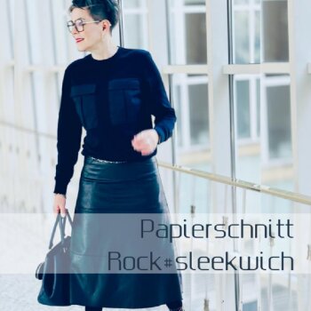 Papierschnittmuster Frau Marzi - Rock #sleekwich