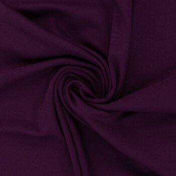 Rest = 0,90 m*  Sweat "Eike" uni - dark plum HW...