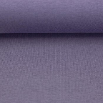 Rest = 0,60 m* Heavy Cuddle Sweat &quot;Hanni&quot;  - Soft Lilac