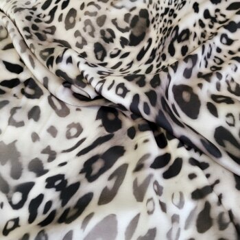 Premium-Viskose-Satin - Leoprint -...