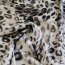 Premium-Viskose-Satin - Leoprint - hellgrau/anthrazit/schwarz *Made in Italy*