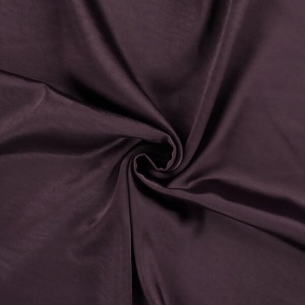 Rest = 1,10 m* Satin-Stretch mit Glanz-Au&szlig;enseite - dunkles  mauve