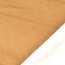 Rest = 1,70 m*  Mantel-/Jackenstoff- Suede mit Fellinnenseite - braunbeige