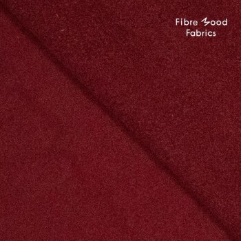 Fibre Mood - Mantelvelours/Fleece- Dieprood