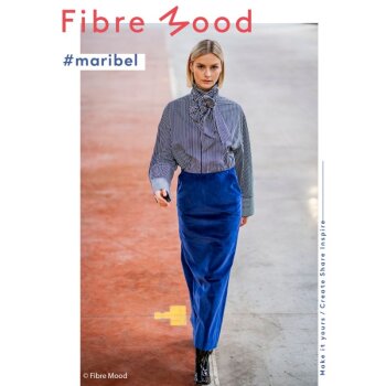 Fibre Mood - Stretch Feincord - Blue