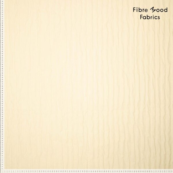 Fibre Mood - Gesteppter Jackenstoff in 3 D Streifen-Optik - Beige