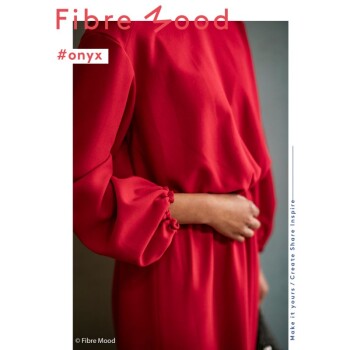 Fibre Mood - Polyester-Viskose-Elasthan Crepe - Red