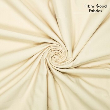 Fibre Mood - Baumwoll-Twill mit Peach + Polish - Beige