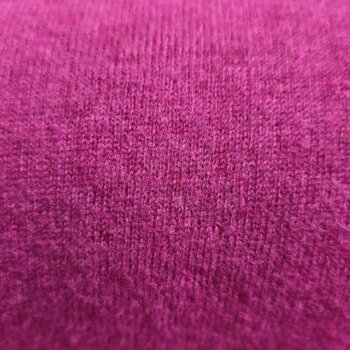 Rest = 0,90 m* Toptex Merino Woll-Strick mit Kaschmir-Touch - Fuchsia